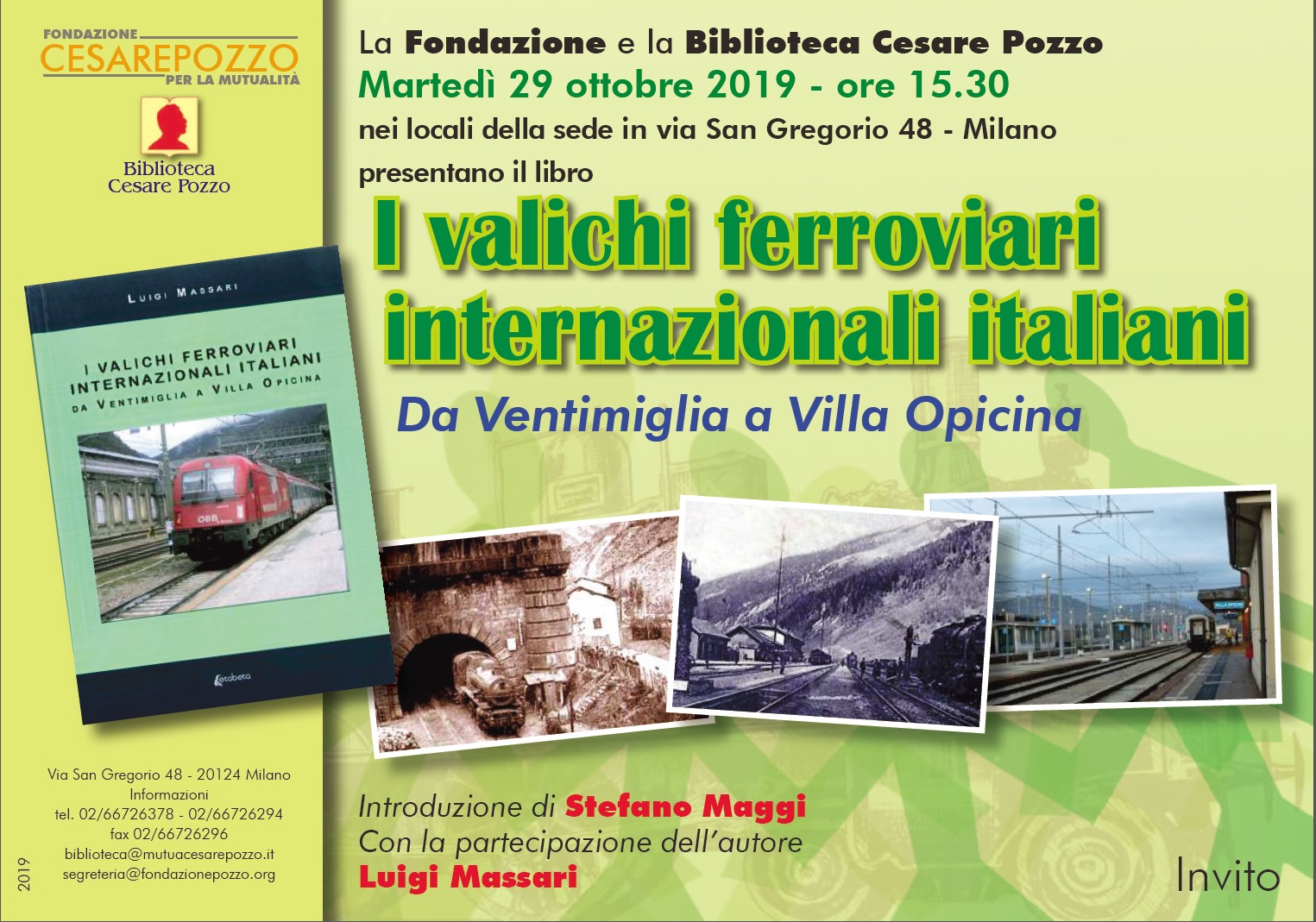 Presentazione I valichi ferroviari internazionali italiani